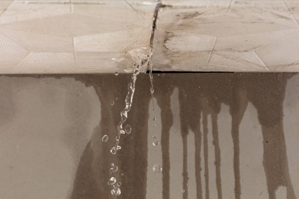 Professional Sewage Cleanup technician working in Winchester, IN